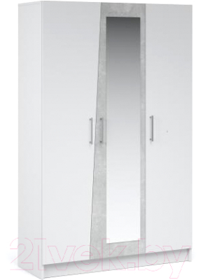 Изображение товара Комплект мебели для спальни Империал Антария 3 (белый жемчуг/ателье)