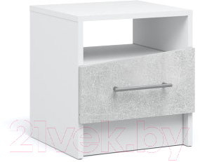 Изображение товара Комплект мебели для спальни Империал Антария 3 (белый жемчуг/ателье)