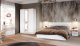 Миниатюра изображения товара Комплект мебели для спальни Империал Антария 3 (белый жемчуг/ателье)