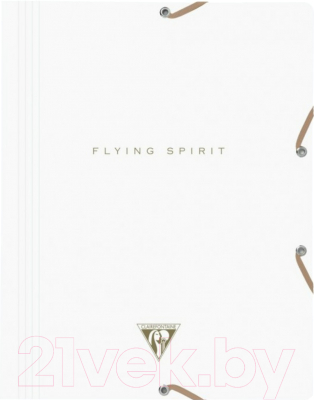Папка для бумаг Clairefontaine Flying Spirit / 104514C (белый)