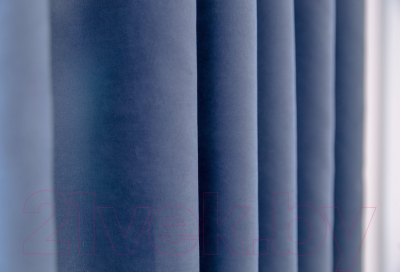 Шторы Decoretto Сатин индиго СИ-K12 (165x260, синий)