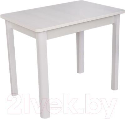 Обеденный стол Домотека Джаз ПР-М 60x90-127 (белый/белый/04)