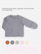 Миниатюра изображения товара Распашонка Rant Hugs And Kisses / 5472-56 (Arctic Grey, р.56)