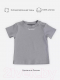 Миниатюра изображения товара Футболка для малышей Rant Hugs And Kisses / 4672-68 (Arctic Grey, р.68)
