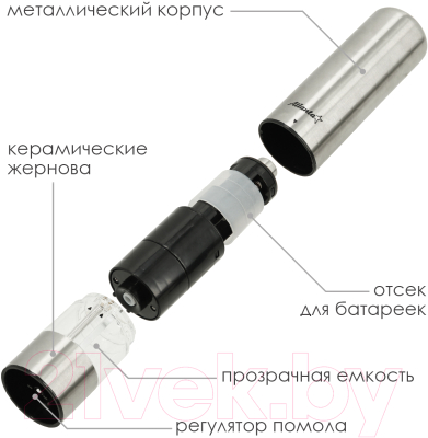 Мельница для специй Atlanta ATH-4612 (серый)