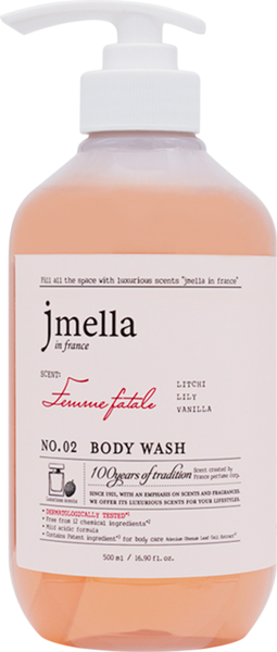 Гель для душа Jmella In France Femme Fatale Body Wash (500мл)