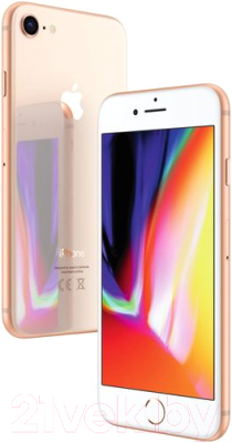 Смартфон Apple iPhone 8 64GB / 2QMQ6J2 восстановленный Breezy Грейд A+(Q) (золото)