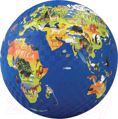 Мяч детский Crocodile Creek Карта мира / 2127-1