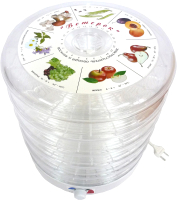 Сушилка для овощей и фруктов Спектр-Прибор Ветерок ЭСОФ2- 0.5/220-02 (5сит, прозрачный) - 