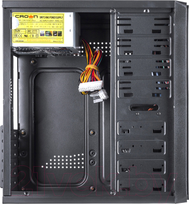 Корпус для компьютера Crown CMC-C504 (CM-450office) (черный)