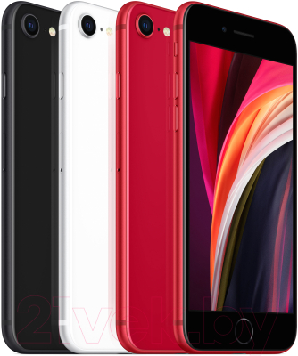 Смартфон Apple iPhone SE2 64GB / 2AMX9R2 восстановленный Breezy Грейд A (черный)