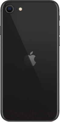 Смартфон Apple iPhone SE2 128GB/2BMXD02 восстановленный Breezy Грейд B (черный)