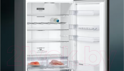 Холодильник с морозильником Siemens KG49NXXEA