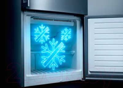 Холодильник с морозильником Siemens KG49NXXEA