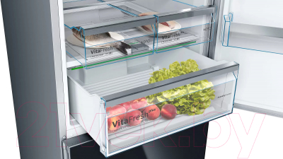 Холодильник с морозильником Bosch KGN49LBEA