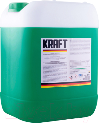 Антифриз KRAFT G11 концентрат / KF126 (20л, зеленый)