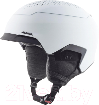 Шлем горнолыжный Alpina Sports 2022-23 Gems / A9235210-10 (р-р 51-55, белый матовый)