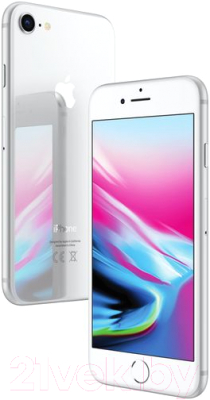 Смартфон Apple iPhone 8 64GB A1905 / 2AMQ6H2 восстановленный Breezy Грейд A (серебристый)