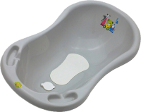 Ванночка детская Maltex Мишка и друзья / 5368 (серый) - 