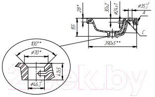 Изображение товара Умывальник Cersanit Como 50 (P-UM-COM50/1)