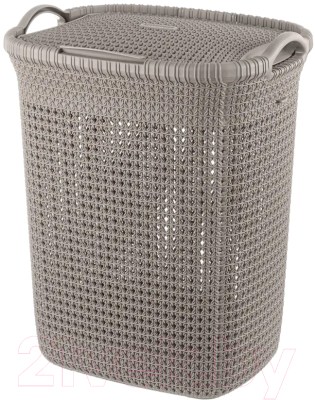 Изображение товара Корзина для белья El Casa Паола / 640451 (латте)
