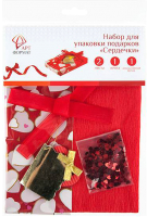 

Набор для оформления подарков АртФормат, Сердечки / AF09-011-05