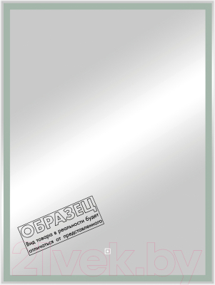 Зеркало Континент Strong Led White 60x80 (часы, нейтральная подсветка)