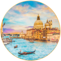 Декоративная тарелка Elan Gallery Венеция / 420309 - 