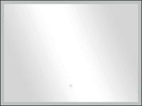 

Зеркало Континент, Frame Black Led 120x70