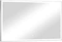 Зеркало Континент Frame White Led 120x80 (музыкальный блок, подогрев) - 