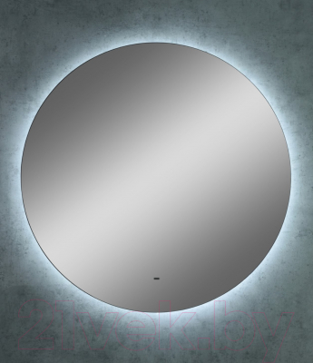 Зеркало Континент Ajour D 80 (датчик движения, теплая подсветка)