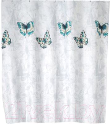 Шторка-занавеска для ванны Perfecto Linea Harmony 36-118011 (бабочки)