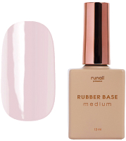 

База для гель-лака RuNail, Каучуковая камуфлирующая Medium №6490