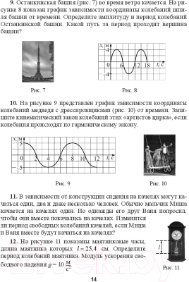 Учебное пособие Выснова Физика. 11 класс. Дидактические и диагностич. материалы (Исаченкова Л.А. и др.)