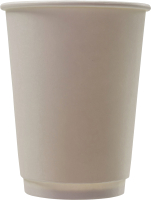 Набор бумажных стаканов Formacia 300мл / DW90-430-0000/4441 (25шт, белый) - 