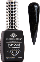 

Топ для гель-лака Global Fashion, Galaxy Top Coat с глиттером 02
