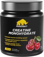 Креатин Prime Kraft Creatine Monogydrate (200г, дикая вишня, банка) - 