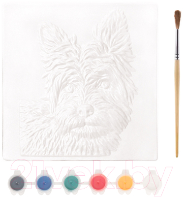 Набор для творчества Maxi Art Многоразовая раскраска Собачка / MA-2104-5-2