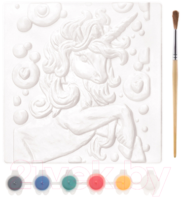 Набор для творчества Maxi Art Многоразовая раскраска Единорожка / MA-2104-5-8