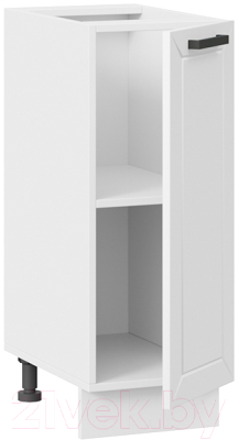 Шкаф-стол кухонный ТриЯ Лорас 1Н3 (белый/холст белый)