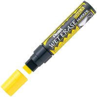 Маркер меловой Pentel Wet Erase / SMW56-G (желтый) - 