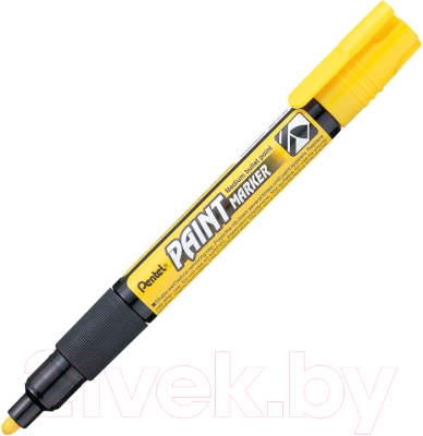 Маркер перманентный Pentel Paint Marker / MMP20-G (желтый)