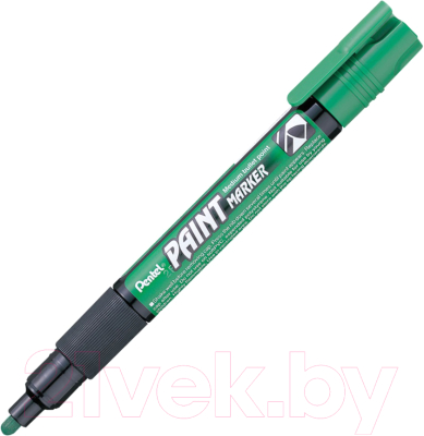 Маркер перманентный Pentel Paint Marker / MMP20-D (зеленый)