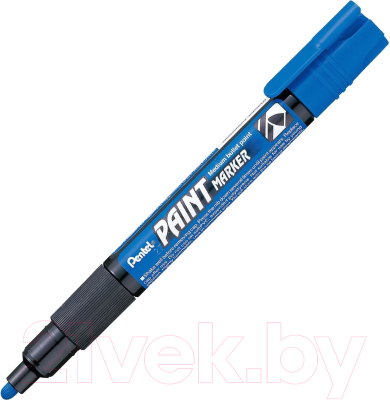 Маркер перманентный Pentel Paint Marker / MMP20-С (синий)