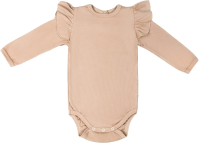 Боди для малышей Amarobaby Fashion / AB-OD21-FS02/03-62 (бежевый, р. 62) - 