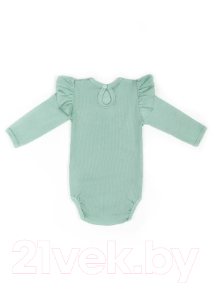 Боди для малышей Amarobaby Fashion / AB-OD21-FS02/13-74 (зеленый, р. 74)