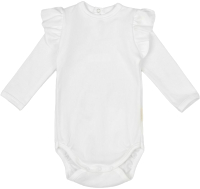 Боди для малышей Amarobaby Fashion / AB-OD21-FS02/33-56 (молочный, р.56) - 