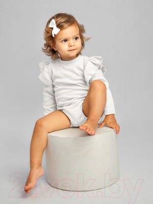 Боди для малышей Amarobaby Fashion / AB-OD21-FS02/33-86 (молочный, р.86)