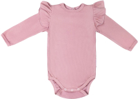 Боди для малышей Amarobaby Fashion / AB-OD21-FS02/06-56 (розовый, р. 56) - 