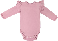 Боди для малышей Amarobaby Fashion / AB-OD21-FS02/06-74 (розовый, р. 74) - 